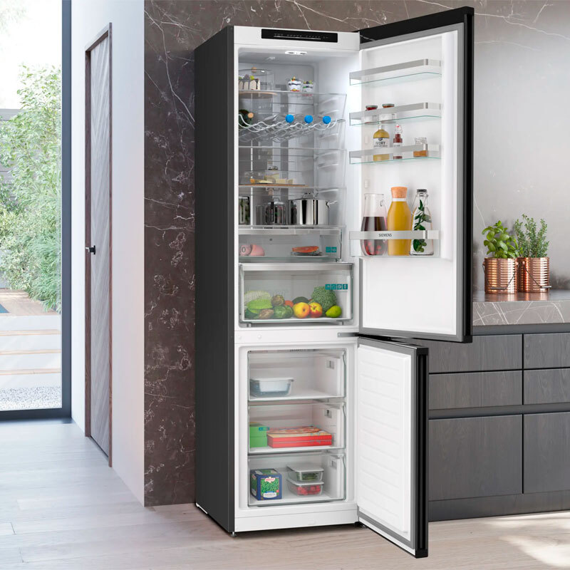 Frigorífico Combi Siemens KG39NVXCG Acero Negro (2)