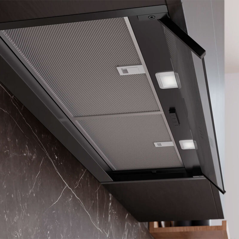 Campana decorativa Siemens LJ95BCC60 Negro Mate 90 cm (5)