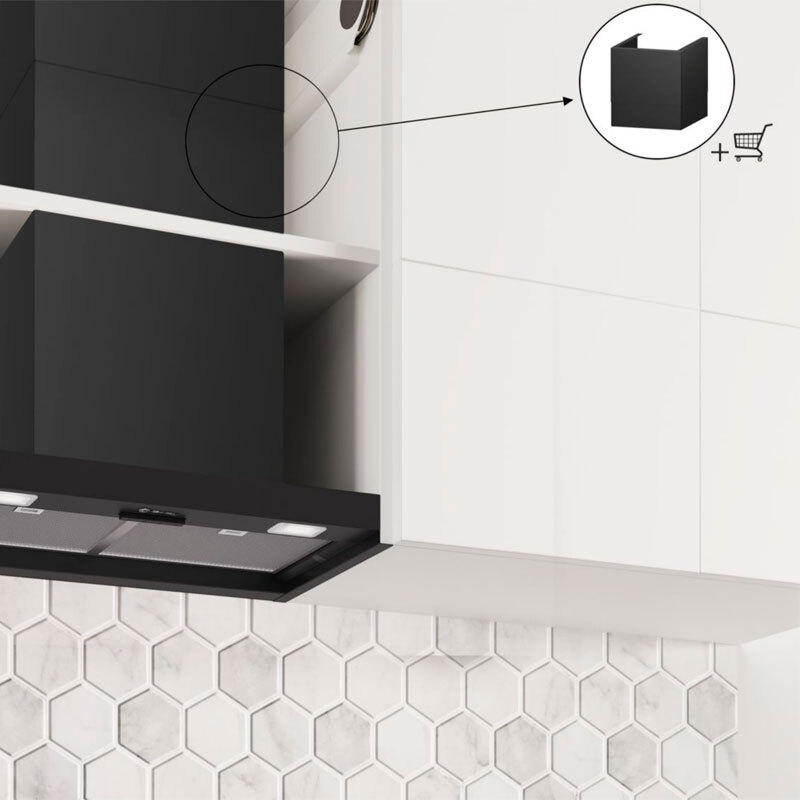 Campana integrable Balay 3BD864MM Negro Mate 80 cm (6)