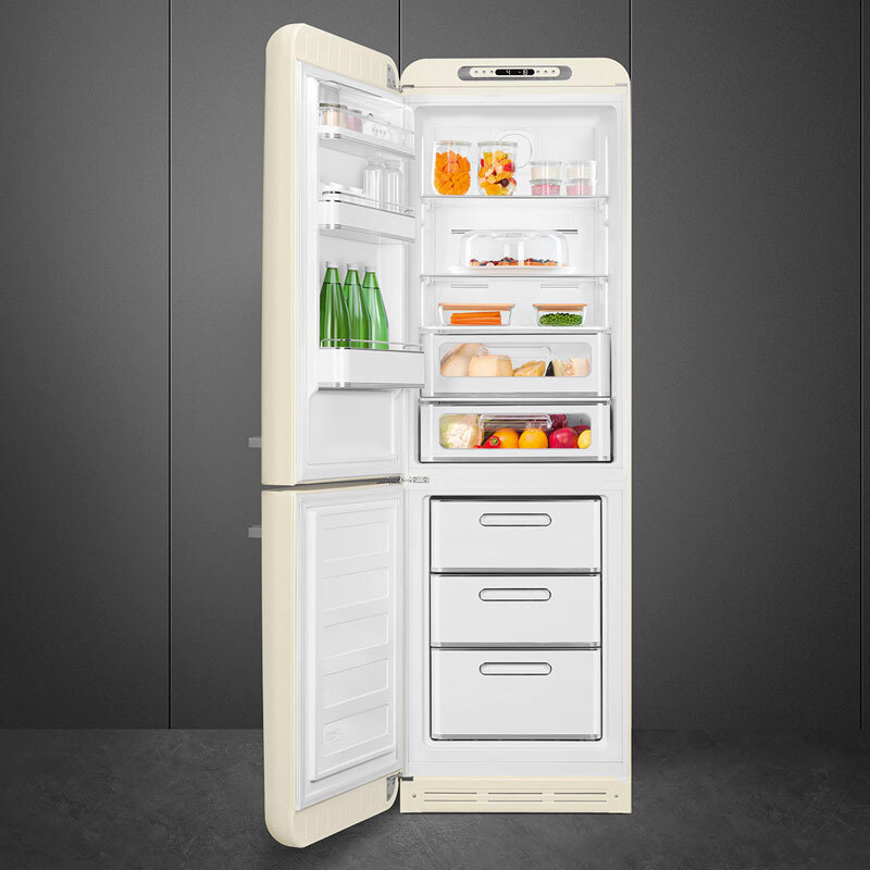 Frigorífico Combi Smeg FAB32LCR6 Crema (2)
