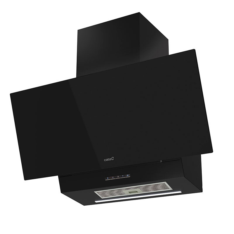 Campana decorativa Cata Thalassa 900 Gbk / H Negro 90 cm