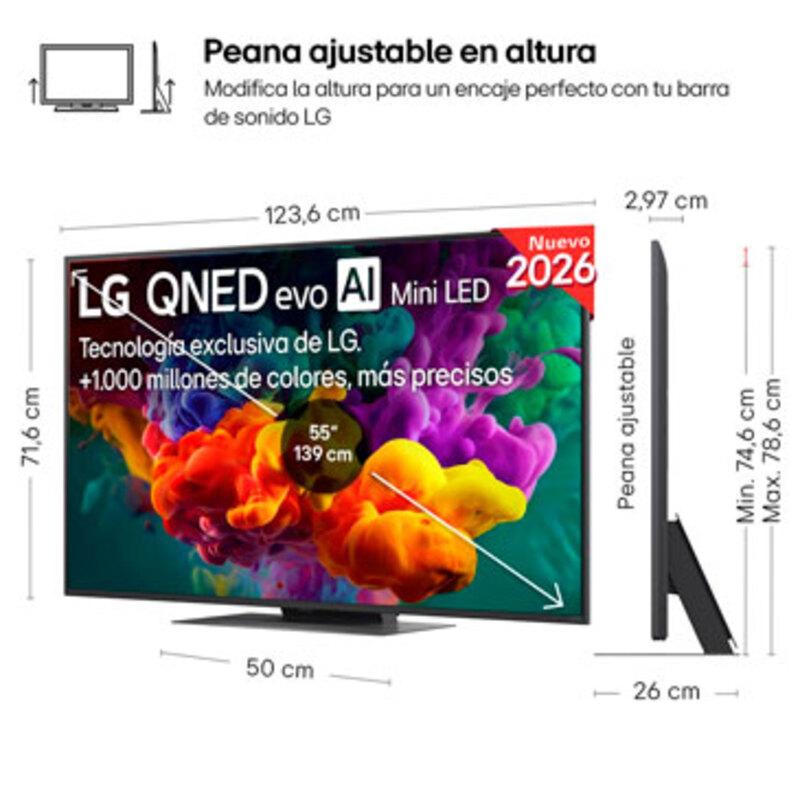 TV LG 55QNED86B6B.AEU QNED 4K 55" (1)