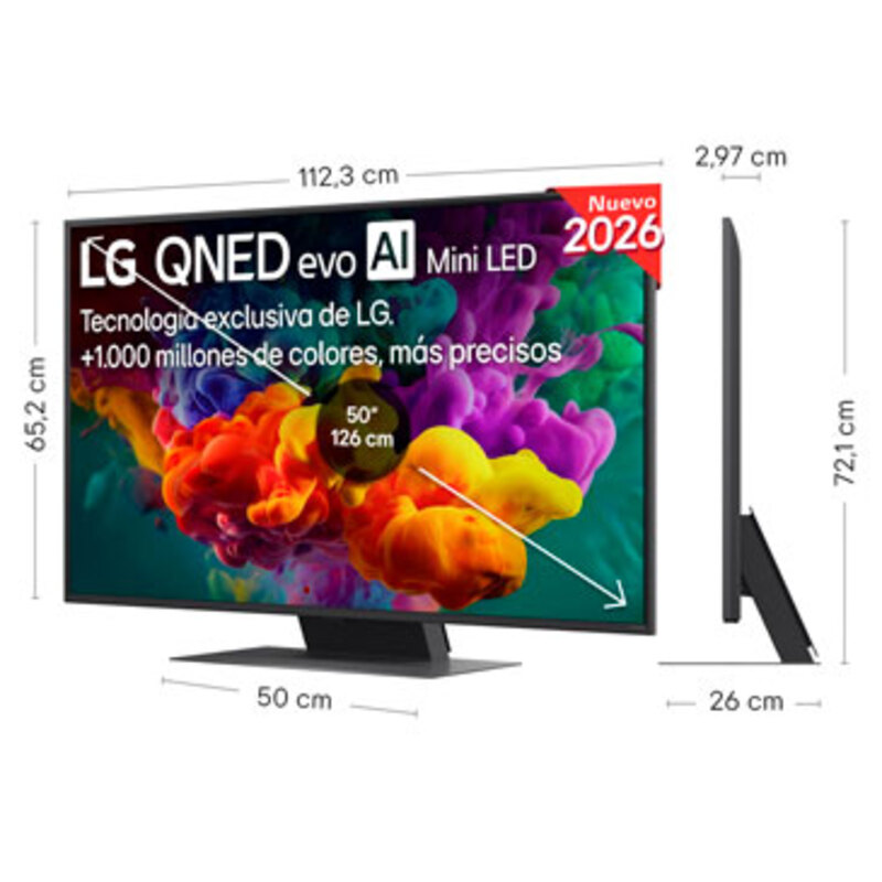 TV LG 50QNED86B6B.AEU QNED 4K 50" (1)