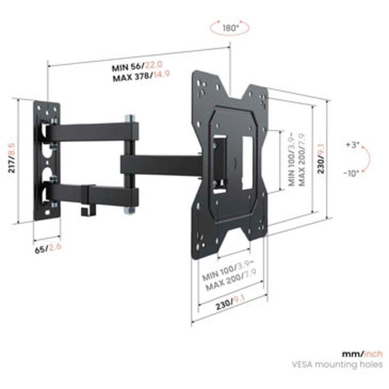 Soporte TV Vogels UP2043 19" a 43" (1)