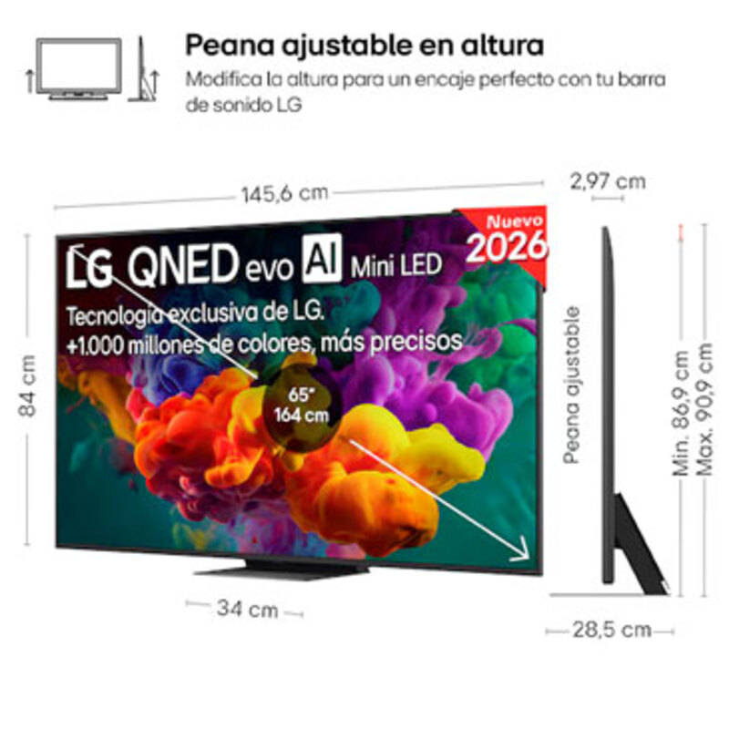 TV LG 65QNED86B6B.AEU QNED 4K 65" (1)