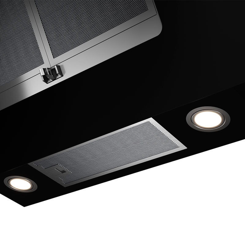 Campana decorativa Teka DVM97370 TOS Cristal Negro 70 cm (3)