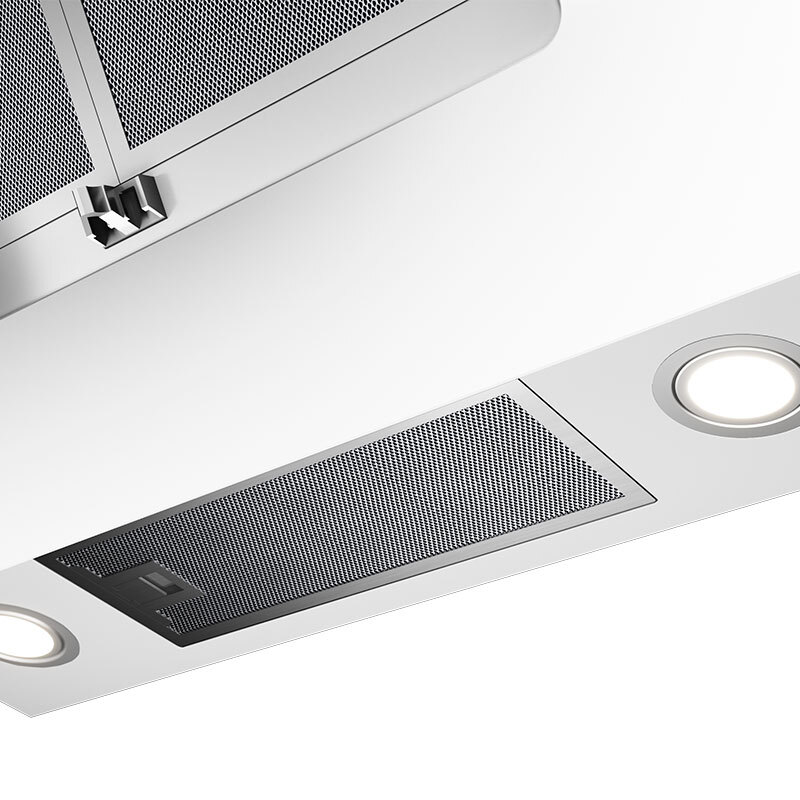 Campana decorativa Teka DVM77370 TOS Cristal Blanco 70 cm (4)