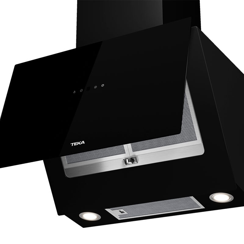 Campana decorativa Teka DVM67370 TOS Cristal Negro 60 cm (3)