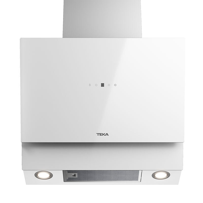Campana decorativa Teka DVM67370 TOS Cristal Blanco 60 cm