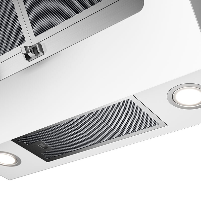 Campana decorativa Teka DVM67370 TOS Cristal Blanco 60 cm (4)