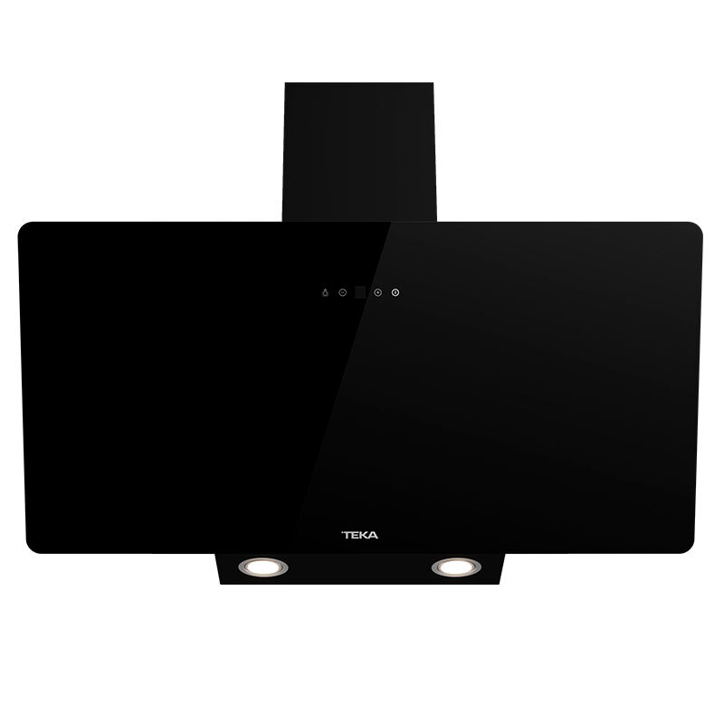 Campana decorativa Teka DVB94140 TOS Cristal Negro 90 cm
