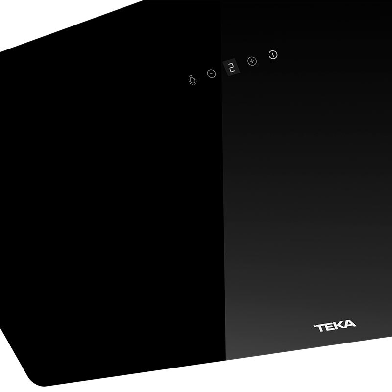Campana decorativa Teka DVB94140 TOS Cristal Negro 90 cm (4)