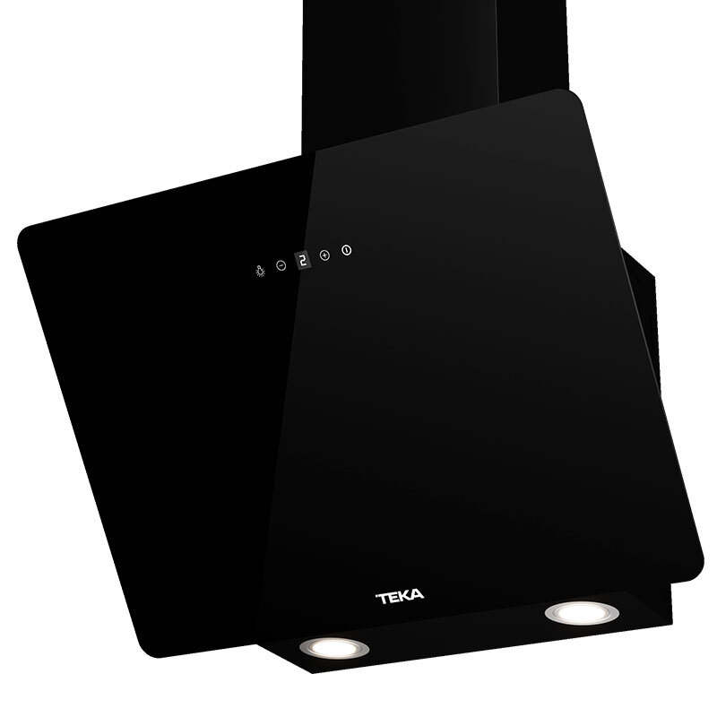 Campana decorativa Teka DVB64140 TOS Cristal Negro 60 cm (2)