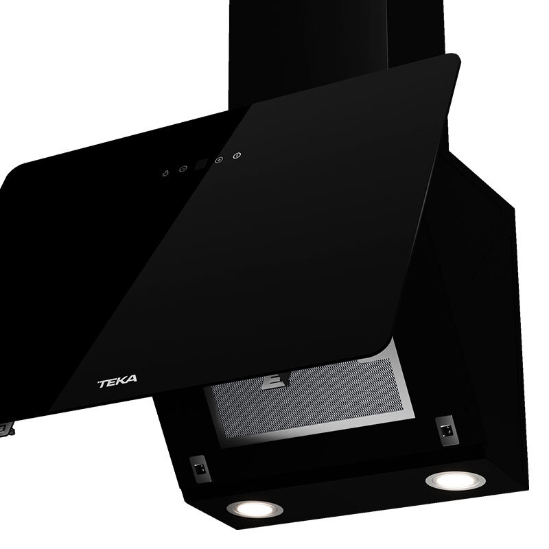 Campana decorativa Teka DVB64140 TOS Cristal Negro 60 cm (3)