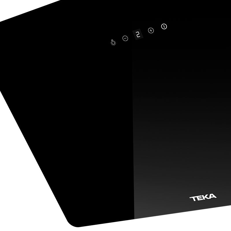 Campana decorativa Teka DVB64140 TOS Cristal Negro 60 cm (5)