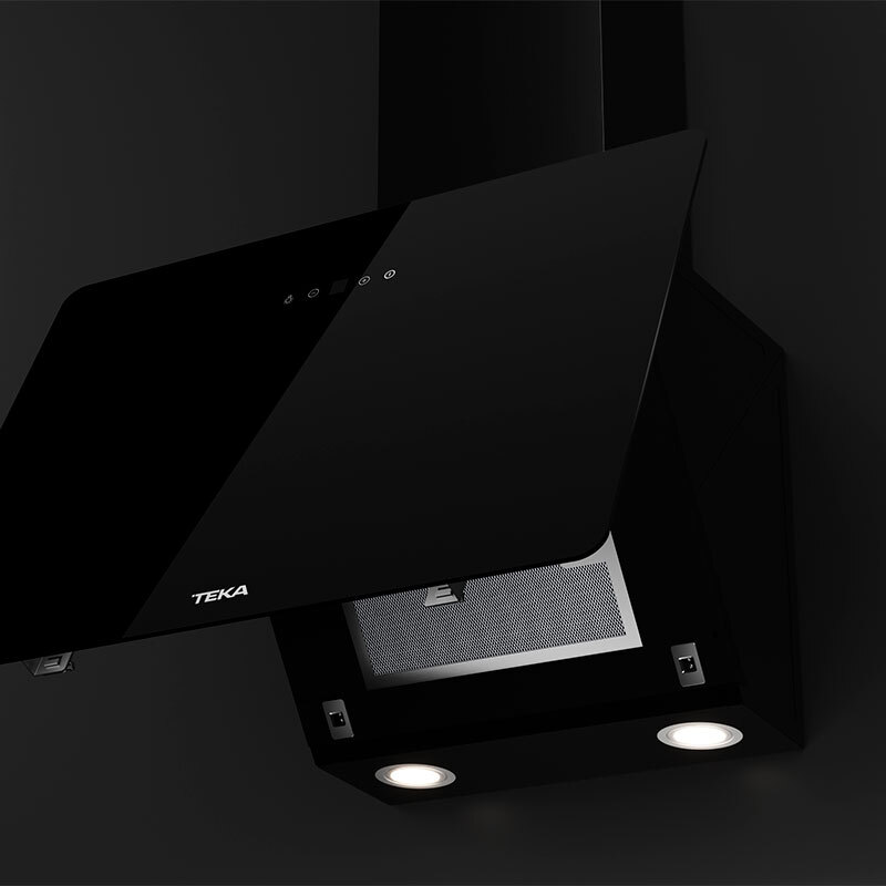 Campana decorativa Teka DVB64140 TOS Cristal Negro 60 cm (6)