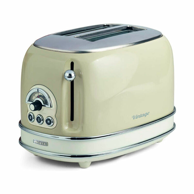 Tostador Ariete 2 Ranuras Vintage 155/13 Beige