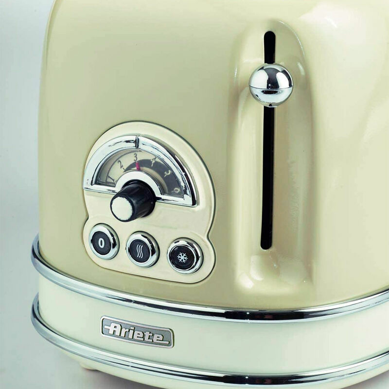 Tostador Ariete 2 Ranuras Vintage 155/13 Beige (2)