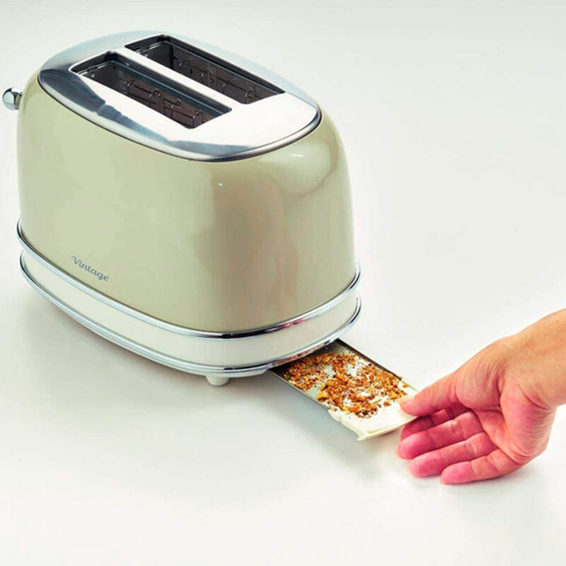 Tostador Ariete 2 Ranuras Vintage 155/13 Beige (4)