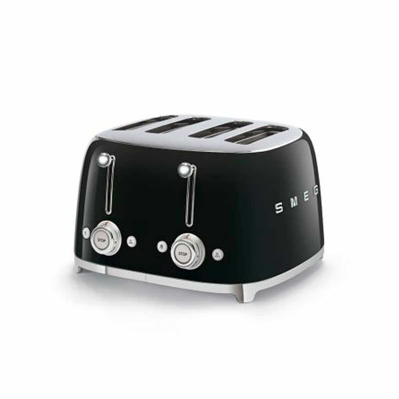 Tostador Smeg TSF03BLEU Negro
