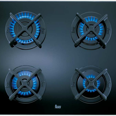 Placa gas Poliv. Teka CGC 4G AI AL 60 cm Nat