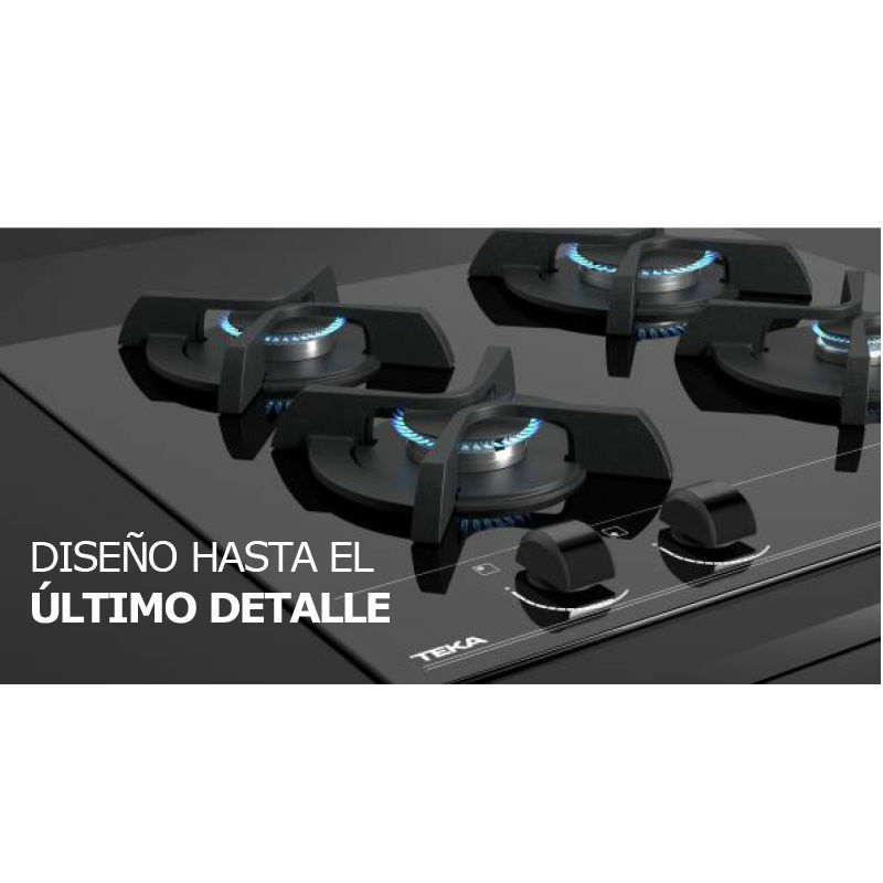 Placa gas Teka GBC 64000KBB 60 cm (2)