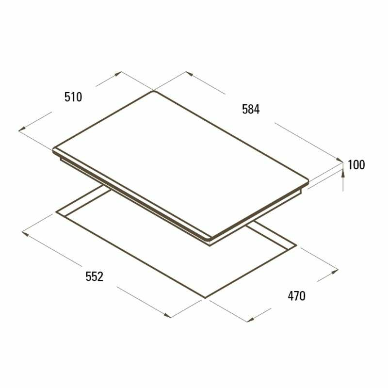 Placa cristal Cata RCI631BK (1)