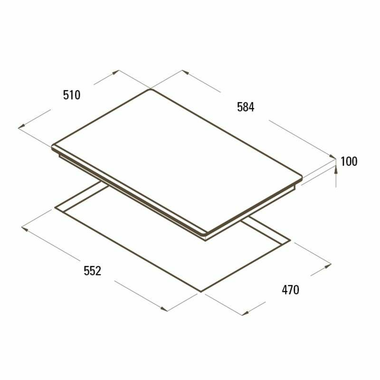 Placa cristal Cata RCI631BK (1)