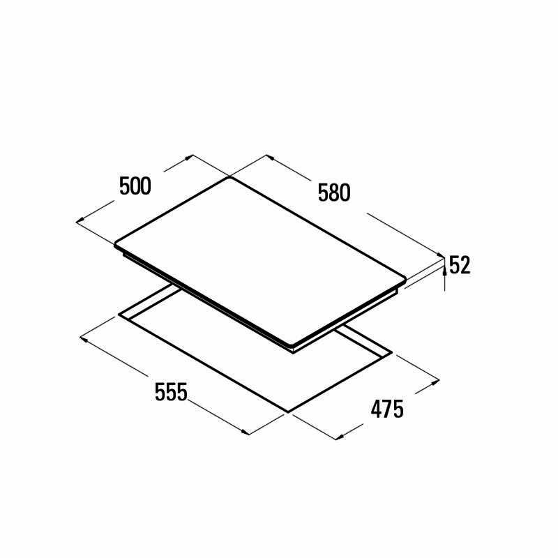Placa acero Cata GI6004X (1)