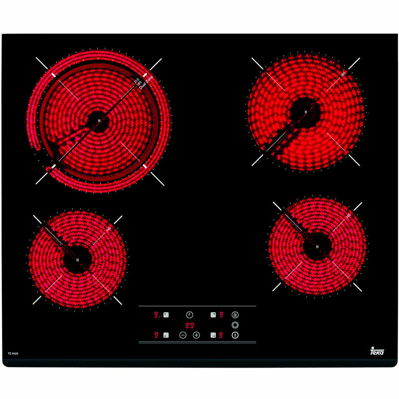 Placa vitrocerámica Teka TZ 6420 60 cm