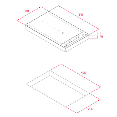 Placa inducción Teka IZS34700MST 30 cm (1)