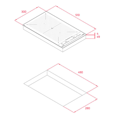Placa inducción Teka IZF32400MSP 30 cm (1)