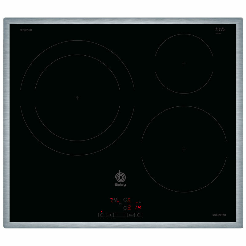 Placa inducción Balay 3EB865XR 60 cm