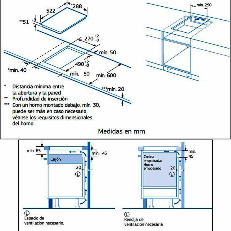 Placa inducción Balay 3EB930LQ 30cm (1)