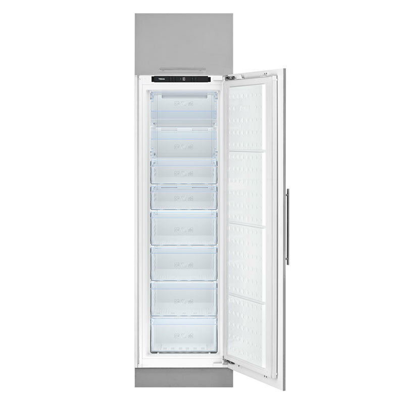 Congelador Teka RSF73350FI WH Vertical integrable No Frost Inox