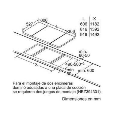 Placa inducción Bosch PIB375FB1E 30 cm (4)