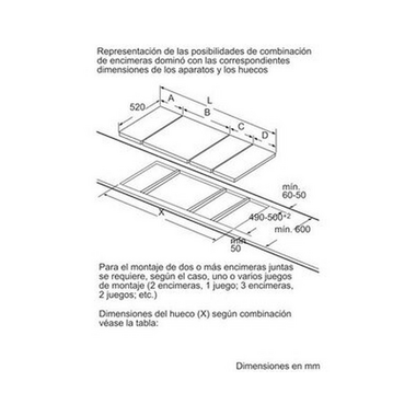 Placa inducción Bosch PIB375FB1E 30 cm (9)