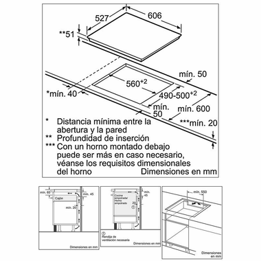 Placa inducción Bosch PXY675DC1E 60 cm (1)