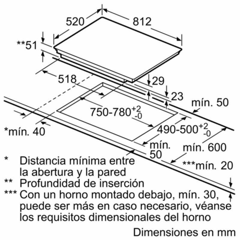 Placa inducción Siemens EX875LEC1E 80 cm (1)