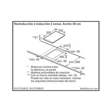 Placa inducción Siemens EH375FBB1E 30 cm (1)
