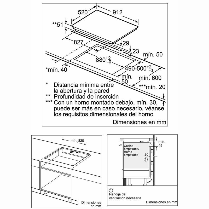 Inducción Siemens EX975LVV1E 90 cm (1)
