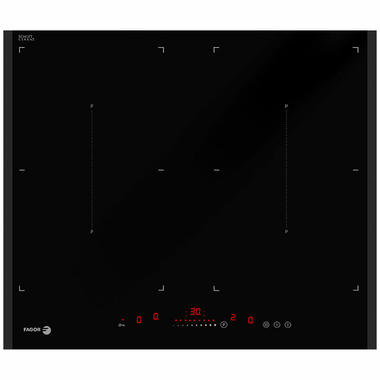 Placa inducción Fagor 3IF-ZONE40BL 58 cm