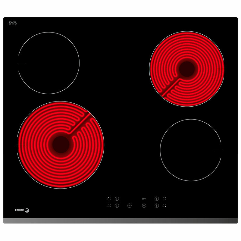 Placa vitrocerámica Fagor 3VFT-40AS 60 cm