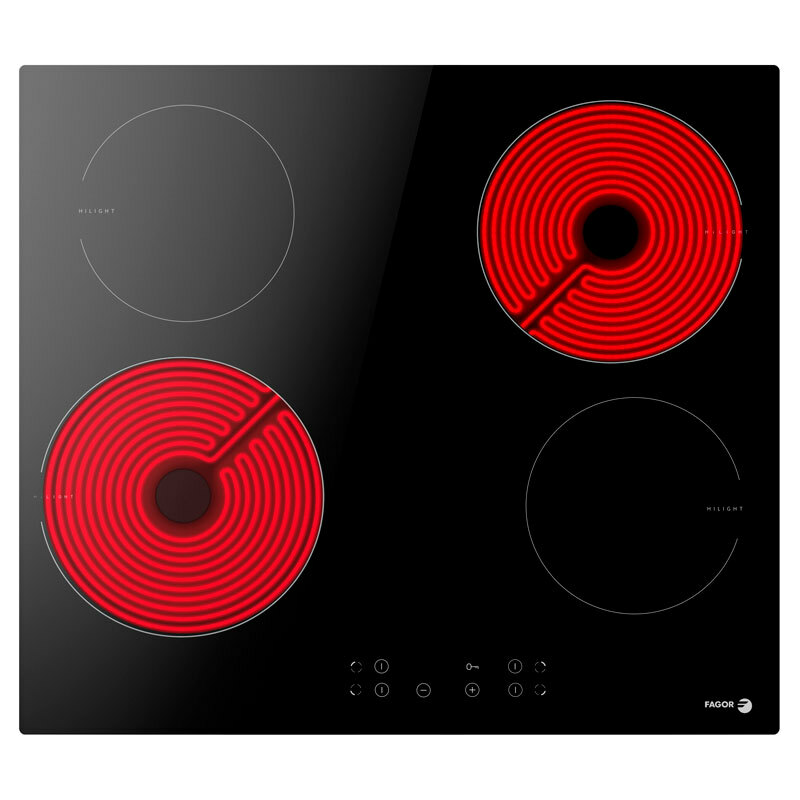Placa vitrocerámica Fagor 3VFT40AC 60 cm