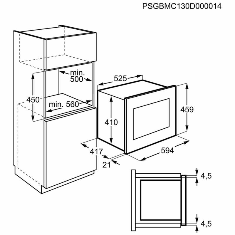 Microondas Electrolux KMFD264TEX (1)