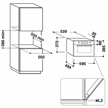 Microondas Whirlpool AMW 731/WH Blanco (1)