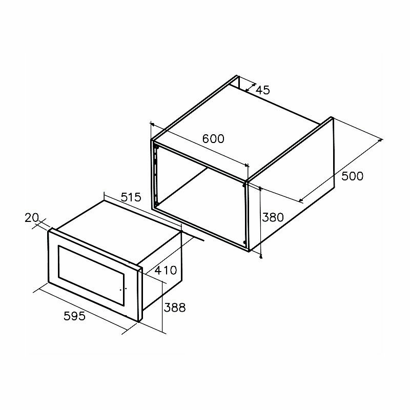 Microondas Cata MC 25GTCWH Blanco (1)