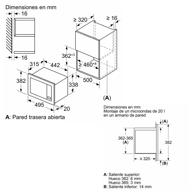 Microondas Balay 3CG5142X3 Negro (1)