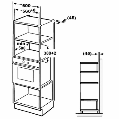Microondas Fagor 3MWB25BEGX Negro (1)
