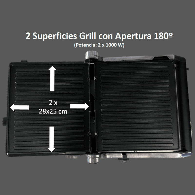 Grill Sobremesa Teka T GRILL BK-SS (1)